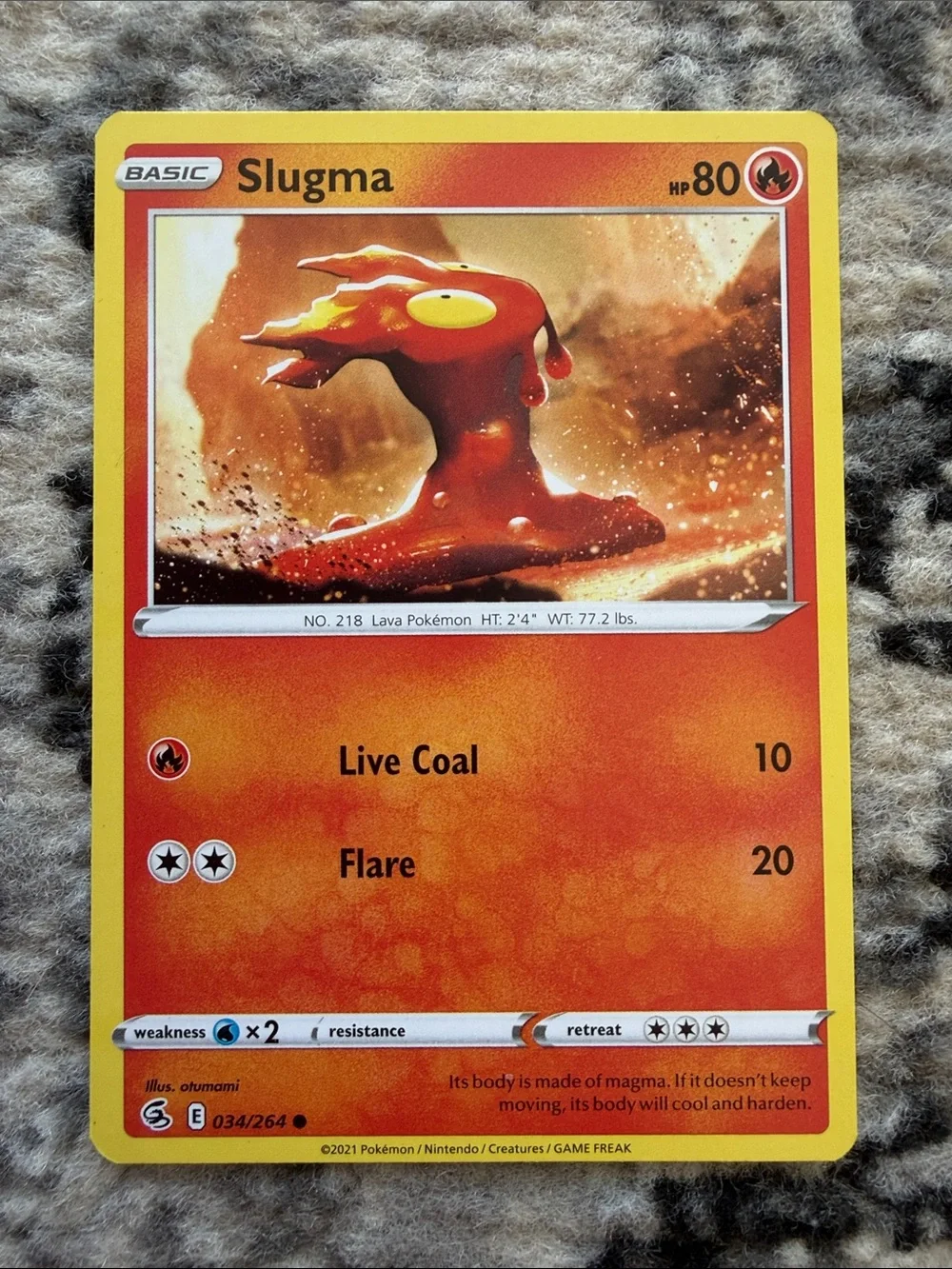 Slugma & Magcargo Evolution Line Lot | Lost Origin + Fusion Strike | ✨5/$25✨